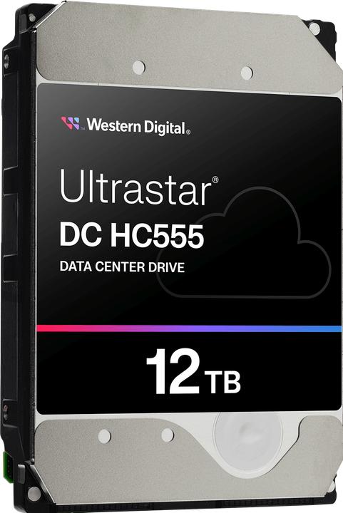Produktbild WD ULTRASTAR DC HC555 3.5IN 26.1 (12 TB, 3.5", CMR)