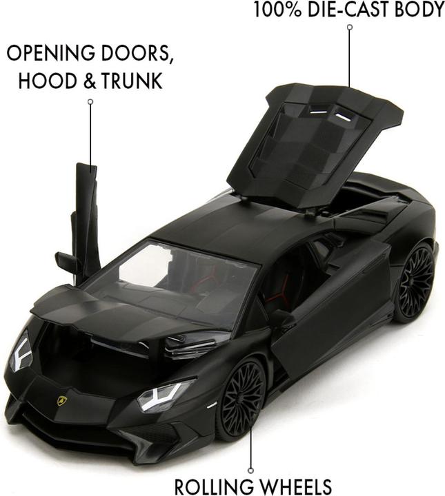 Actual product image Jada Fast&Furious Lamborghini Aventador 1:24
