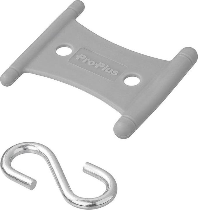 Actual product image ProPlus Hanger with S-hook for piping rail 5/6mm and 7/8mm - set of 6 pieces
