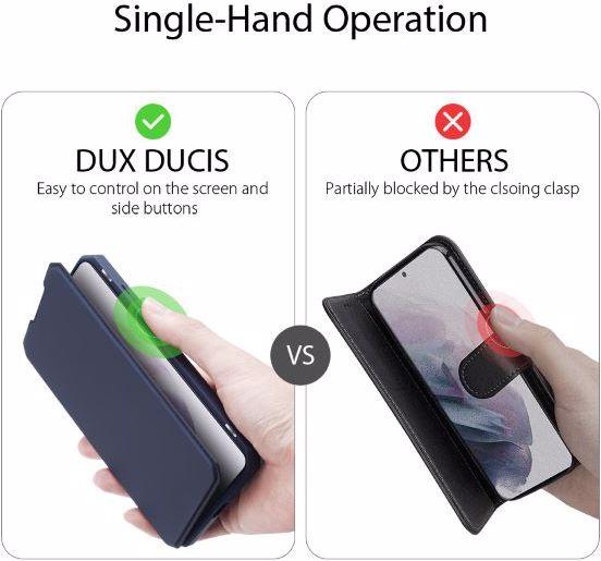 Actual product image Dux Ducis Skin X Series Bookcover (Samsung Galaxy S21+)
