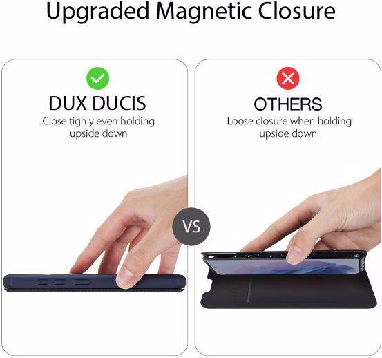 Actual product image Dux Ducis Skin X Series Bookcover (Samsung Galaxy S21+)