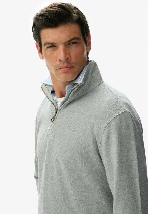 Produktbild Superdry Ripp-Pullover mit Reissverschlusskragen (L)