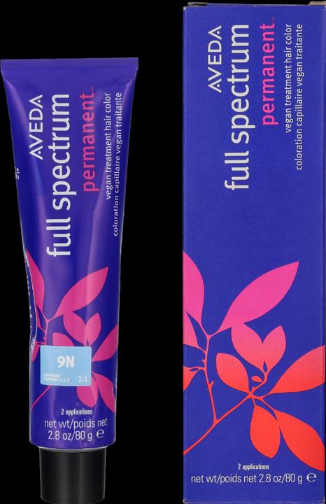 Actual product image Generic New Aveda Full Spectrum Permanent Hair Colour 9N Very Light Blonde (9N Very Light Blonde)