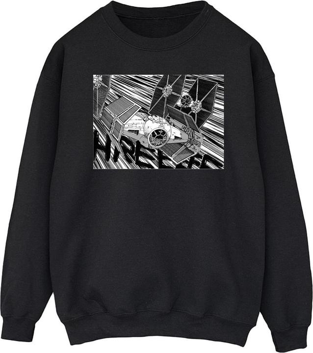 Actual product image Star Wars Mens Anime Plane Sweatshirt (L)