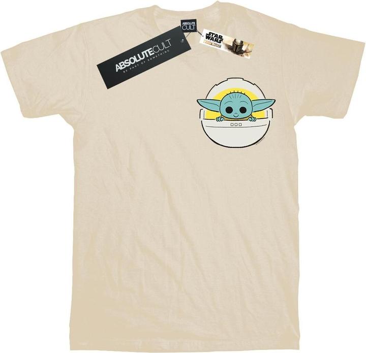 Image du produit Star Wars - T-shirt THE MANDALORIAN THE CHILD BASKET BREAST PRINT - Homme (S)