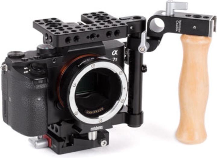 Actual product image Wooden Camera Unified DSLR Cage (Small) with Wood Grip (Cage)