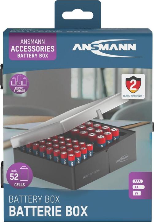 Immagine prodotto Ansmann Batteria alcalina Micro AAA / LR03 e Mignon AA / LR6 confezione da 52 pezzi (52 pz., AA, AAA)