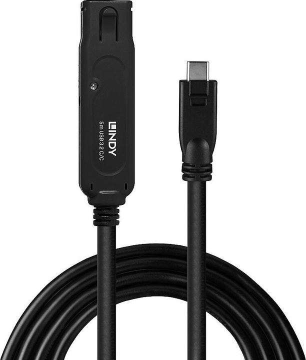 Actual product image Lindy 5m USB 3.2 Gen 2 C/C active extension Pro (43405) (5 m, USB 3.2 Gen 2)