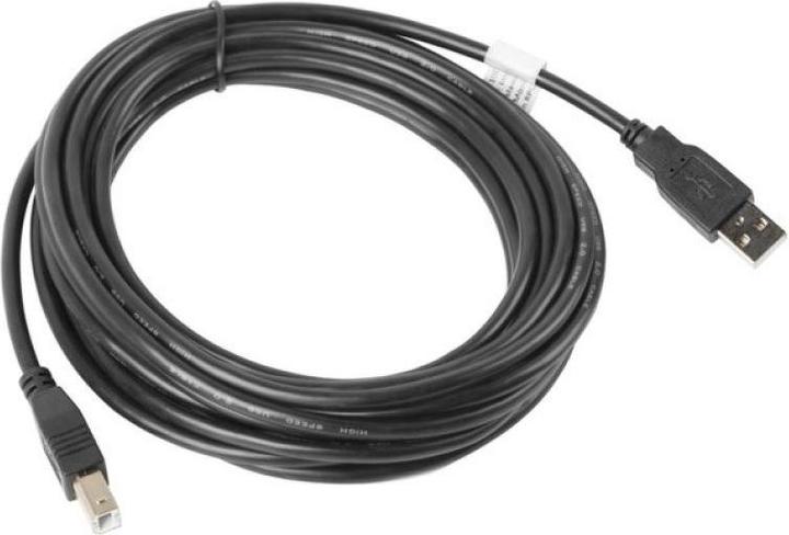 Produktbild Lanberg USB A – USB B (5 m, USB 2.0)