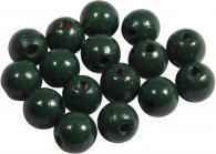 Image du produit Rayher Perles de bois FSC 100%, poli, 10mm ø, vert, 52 pc
