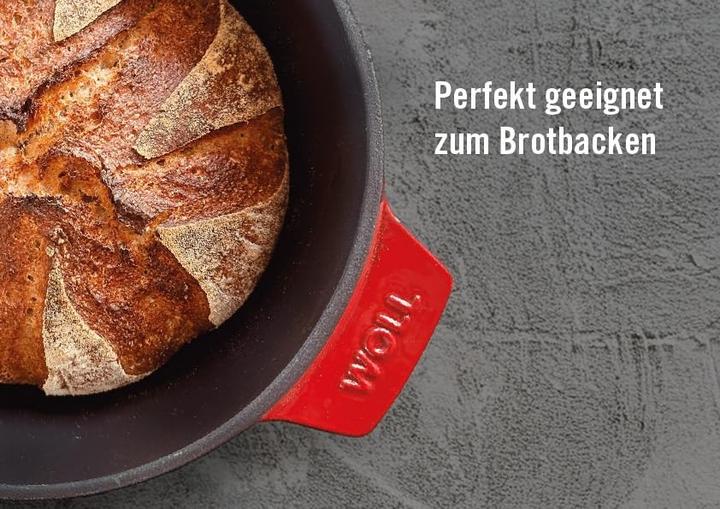 Produktbild Woll Gusstopf mit Deckel Ø 24 cm (Bräter + Schmortopf, Gusseisen, 24 x 11 cm)