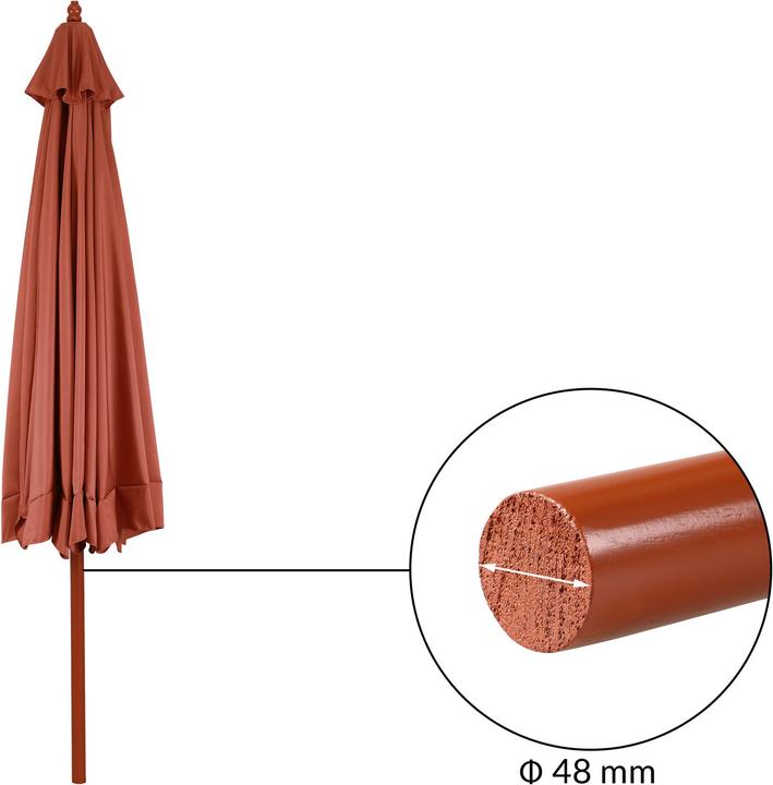 Produktbild Kingsleeve Sonnenschirm (3.30 m)