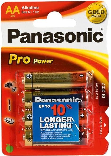 Immagine prodotto Panasonic Pro Power (4 pz., AA, 3400 mAh)