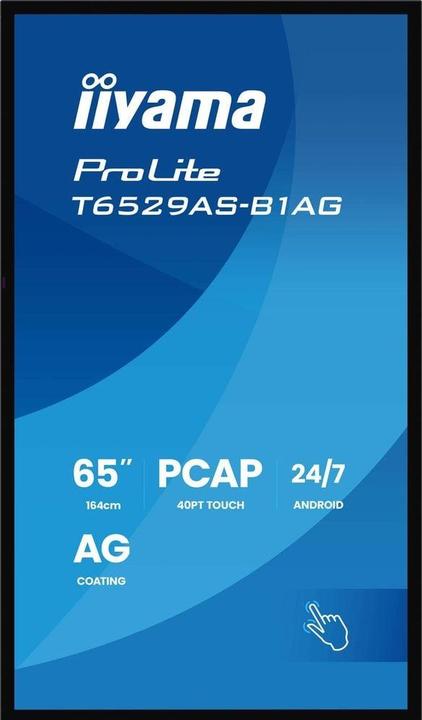 Image du produit iiyama LFD ProLite T6529AS-B1AG (3840 x 2160 pixels, 64.50")