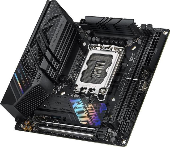 Productafbeelding ASUS ROG STRIX B760-I GAMING WIFI (LGA 1700, Intel B760, Mini-ITX)