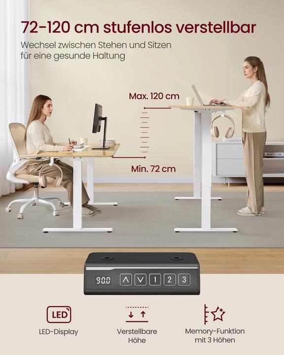 Image du produit Songmics Piètement de table