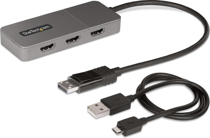 StarTech 3-Port DP MST Hub (USB-A, 3 Ports)