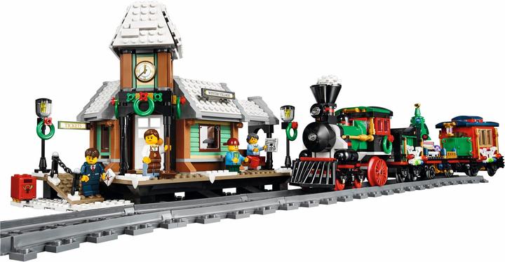 Produktbild LEGO Winterlicher Bahnhof (10259, LEGO Creator Expert)