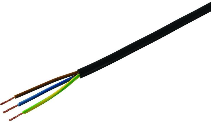 Steffen Installationskabel TD 3 x 0.75 mm2 Schwarz, Länge (20 m)