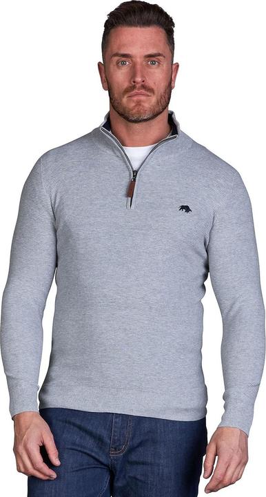 Produktbild Raging Bull Classic Pullover mit kurzem Reissverschluss Strukturiert (XL)