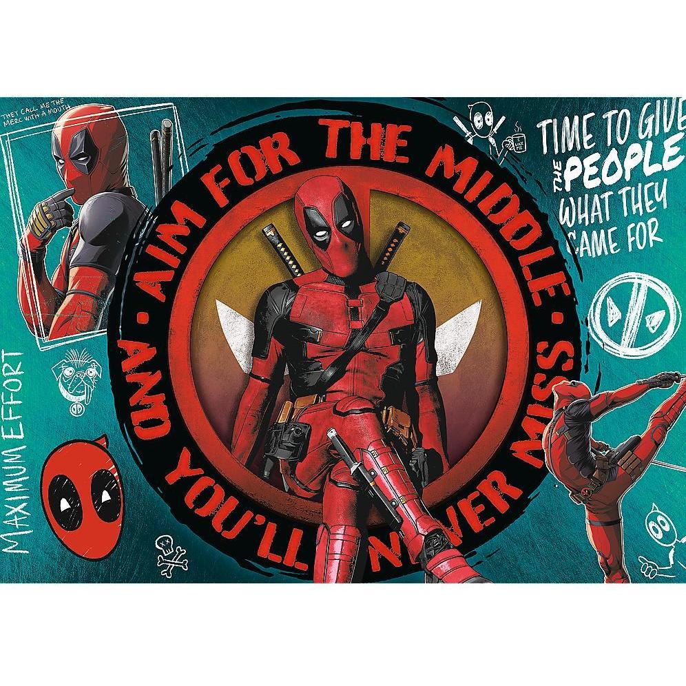 Thumbnail - Trefl Puzzle Premium Plus 1000 - Marvel Dedpool (1000 Teile)