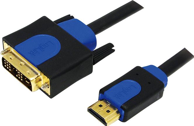 Actual product image LogiLink HDMI (Typ A) — DVI (2 m)