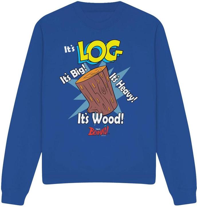 Immagine prodotto Ren & Stimpy It's Log Felpa Adulto Unisex (L)