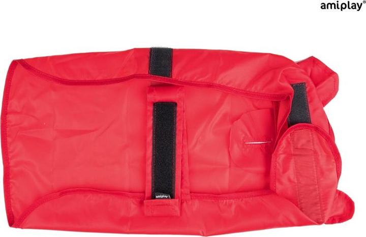 Produktbild amiplay Raincoat Bristol Chihuahua 23cm Red (Hunderegenmantel)