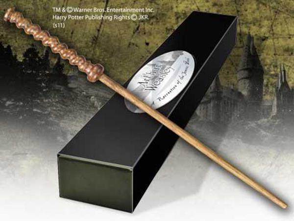 Actual product image Noble Collection Harry Potter Zauberstab Arthur Weasley (Charakter-Edition)