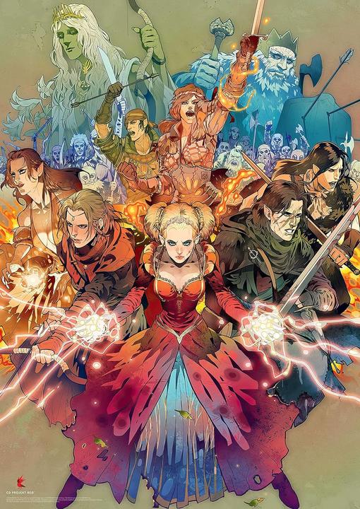 Actual product image Cenega The Witcher Scoia'tael Puzzle 500 (500 pieces)