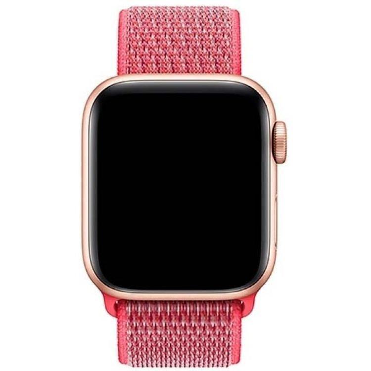 Thumbnail - Devia Sport Loop Rosarot 384041 mm (40 mm, Nylon, Silikon), Uhrenarmband, Rosa