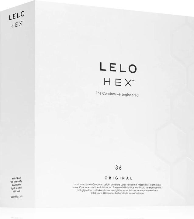 Actual product image LELO HEX Condoms Original (36 pcs.)