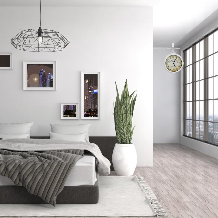 Produktbild Relaxdays Bahnhofsuhr (35 cm)