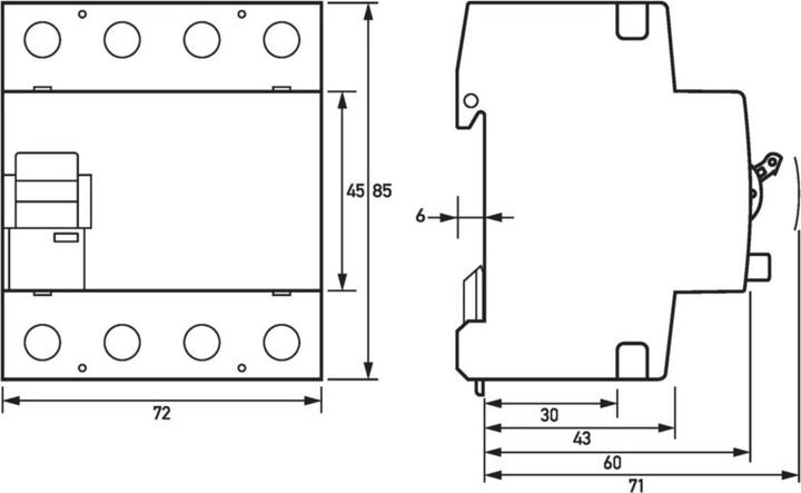 Actual product image Doepke GmbH Main switch DHS4-63
