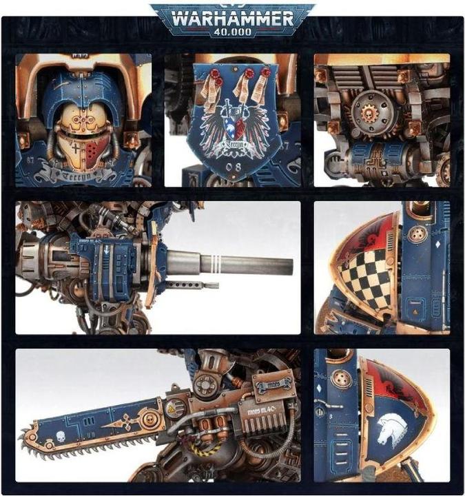 Actual product image Games Workshop Warhammer 40k Imperial Knights: Knight Questor
