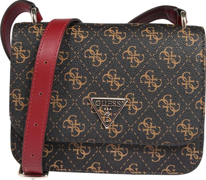 Produktbild Guess Noelle, 4G Logo, Textile Crossbody Bag, Brown, hwql78 79780, 18.5 x
