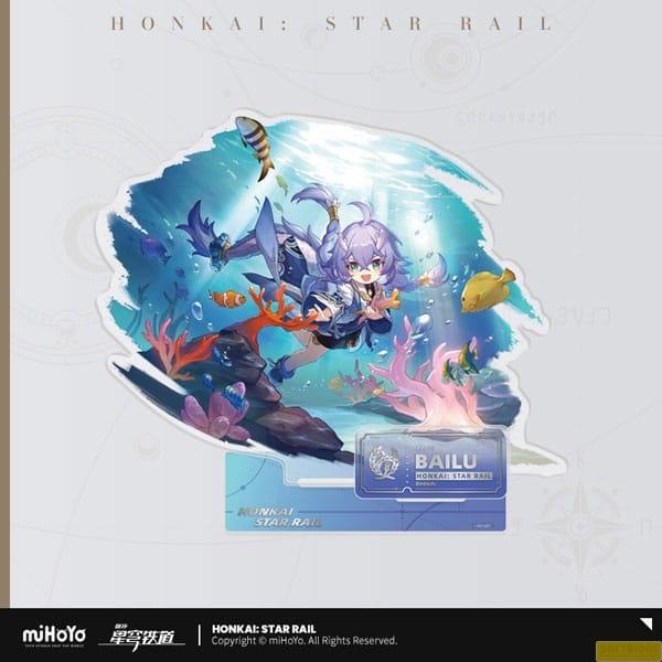 Actual product image Mihoyo Honkai: Star Rail figurine acrylique Bailu 20 cm