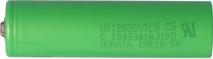 Actual product image Sony Battery Konion US18650VTC5A (Button Top) (1 pcs., 18650, 2600 mAh)