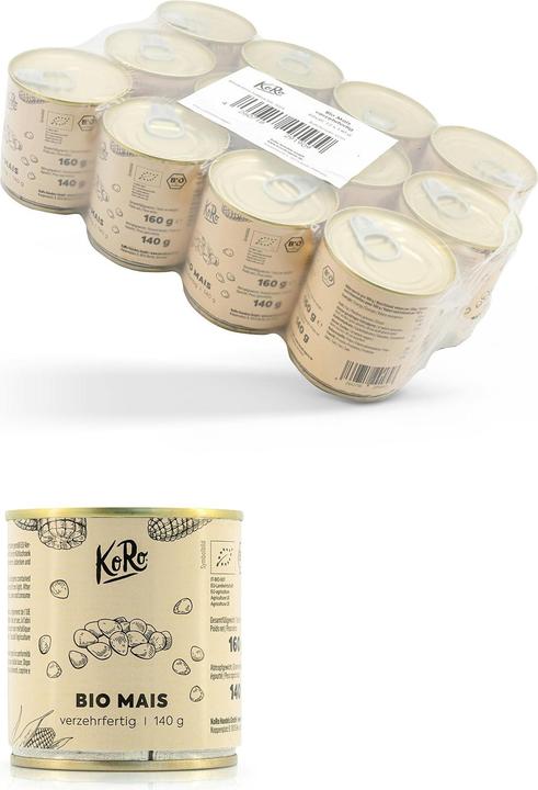 Produktbild KoRo Bio Mais mit Salz (1680 g)