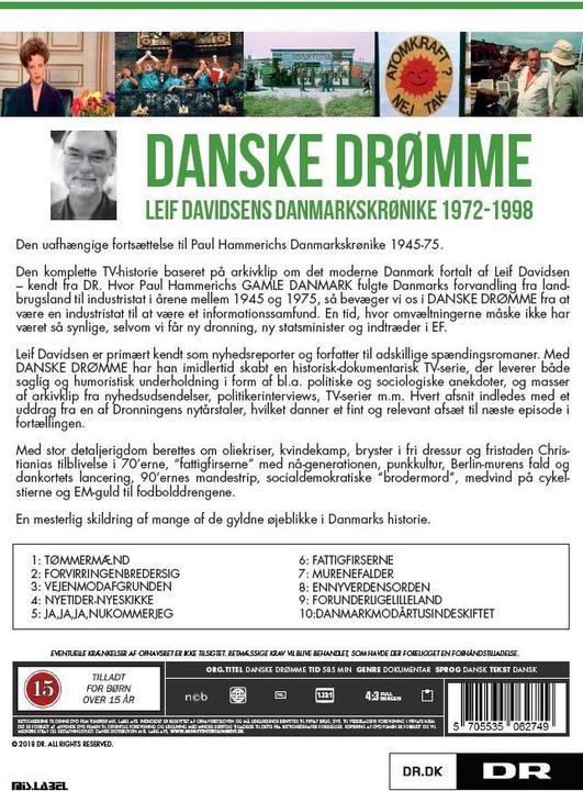 Immagine prodotto Label Mis Danske Drømme - DVD (DVD, Danese)