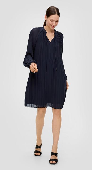 Image du produit S.Oliver Kleid Plissiertes Kleid aus Chiffon (40)