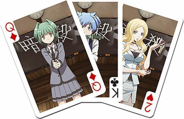 Actual product image Sakami Assassination Classroom Playing Cards Characters