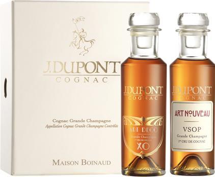 Produktbild J. Dupont Cognac Giftbox Set (10cl VSOP + 10cl XO) (1 x 20 cl)
