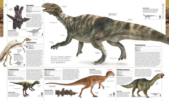 Actual product image Dinosaurier und andere Lebewesen der Urzeit (German, Douglas Palmer, Eva Sixt, Kim Dennis-Bryan, Stephan Matthiesen, Dr Andrea Kamphuis, 2020)