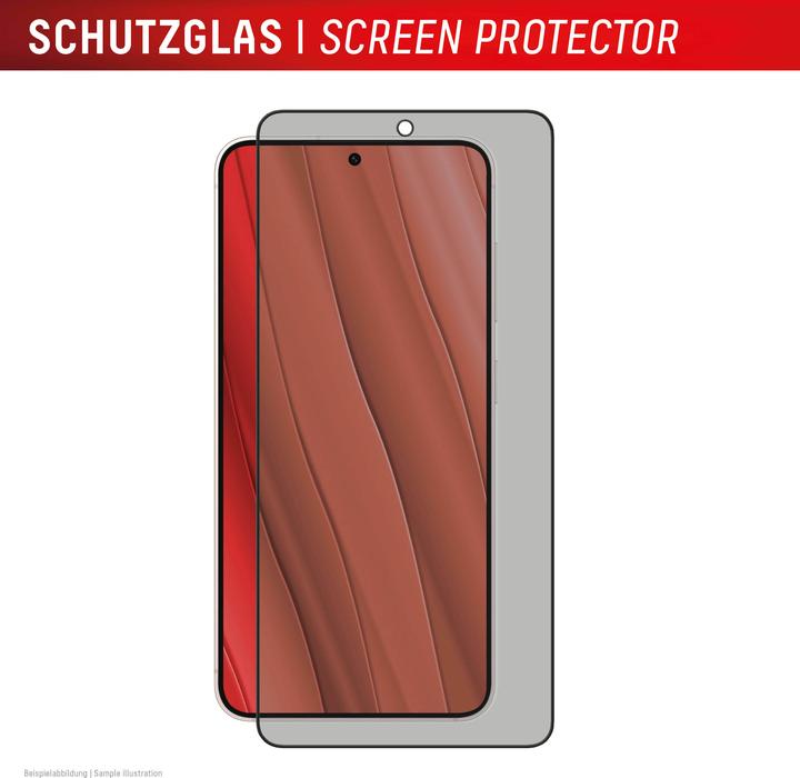 Produktbild Displex Privacy Glass, Privacy Full Cover Panzerglas (1 Stk., Samsung Galaxy S25 Edge)