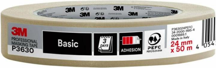 Actual product image 3M Scotch Malerkreppb. PRO 24mmx50m beige P3630 (24 mm)