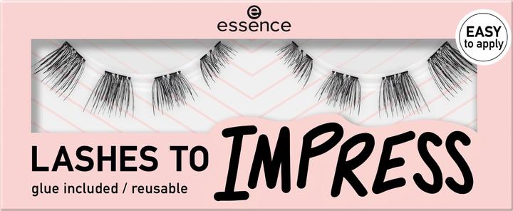 Actual product image essence Artificial eyelashes Lashes to Impress 08 pre-cut lashes (Artificial eyelashes)