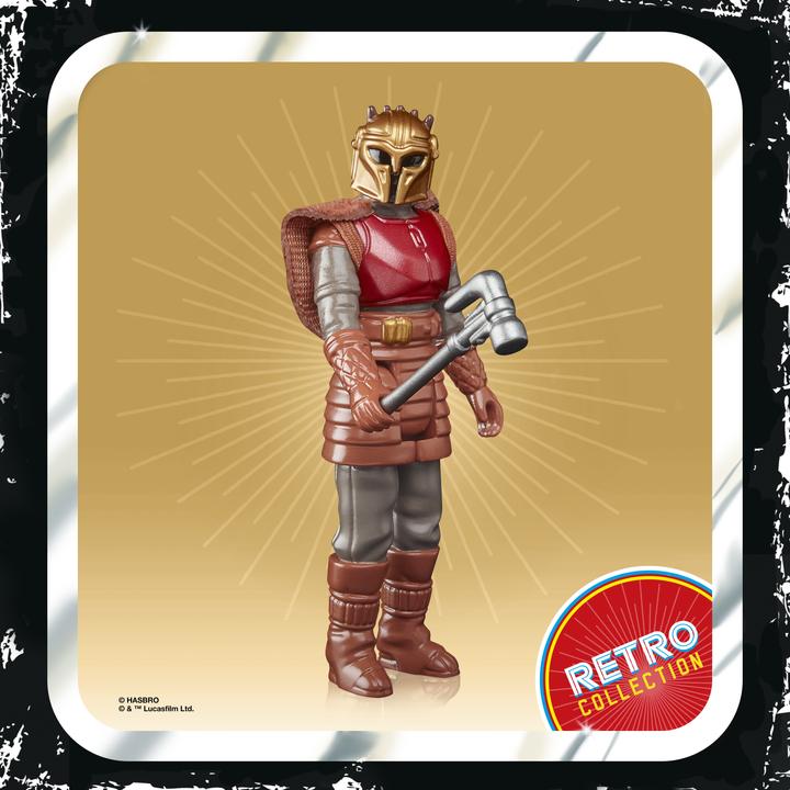 Produktbild Hasbro Retro-Kollektion Die Waffenschmiedin Spielzeug 9,5 cm grosse Star Wars: The Mandalorian...