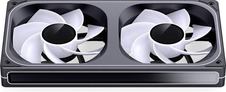 Produktbild Jonsbo ZB-240 Infinity Mirror ARGB Reverse Blade PWM Lüfter - 240mm, schwarz (240 mm)