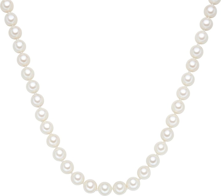 Produktbild Rafaela Donata Damen Sterling Silber Muschelkernperle silber 45,0 cm Basiskette + 5,0 cm Verlängerung - 30466 (Sterling Silber)